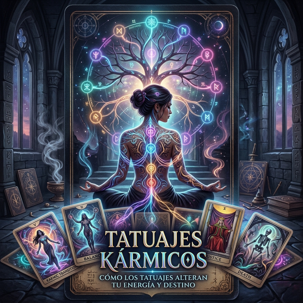 Tatuajes Kármicos: Cómo los Tatuajes Alteran tu Energía y Destino