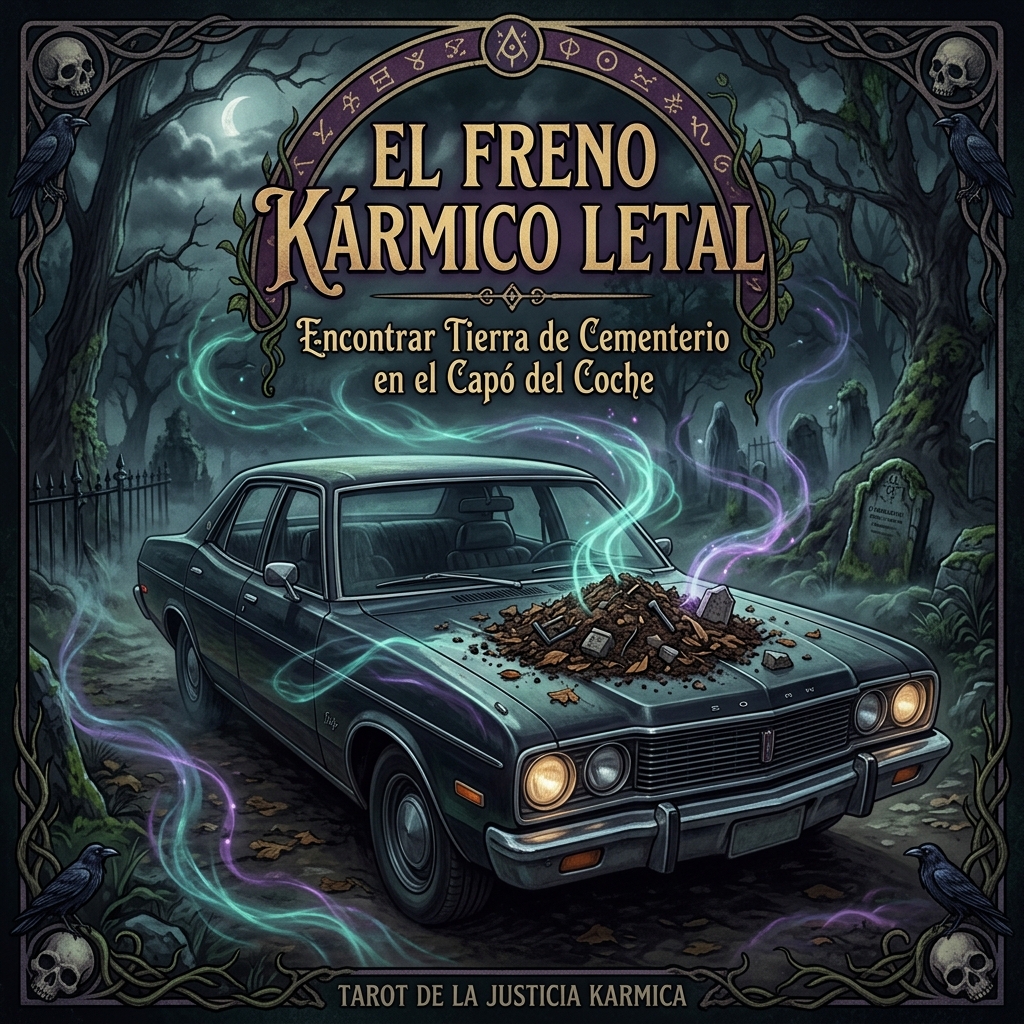Encontrar Tierra de Cementerio en el Capó del Coche: El Freno Kármico Letal
