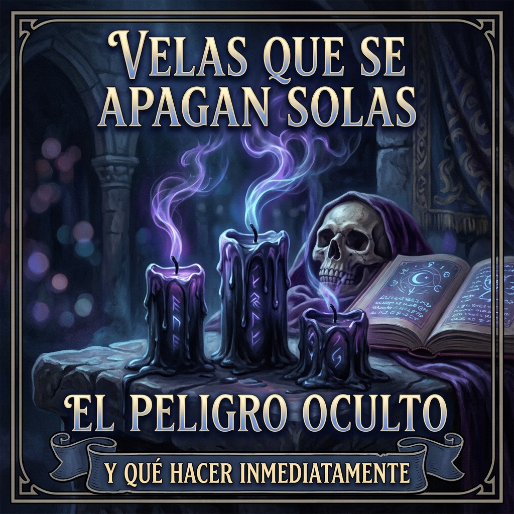 Velas que se Apagan Solas: El Peligro Oculto y Qué Hacer Inmediatamente