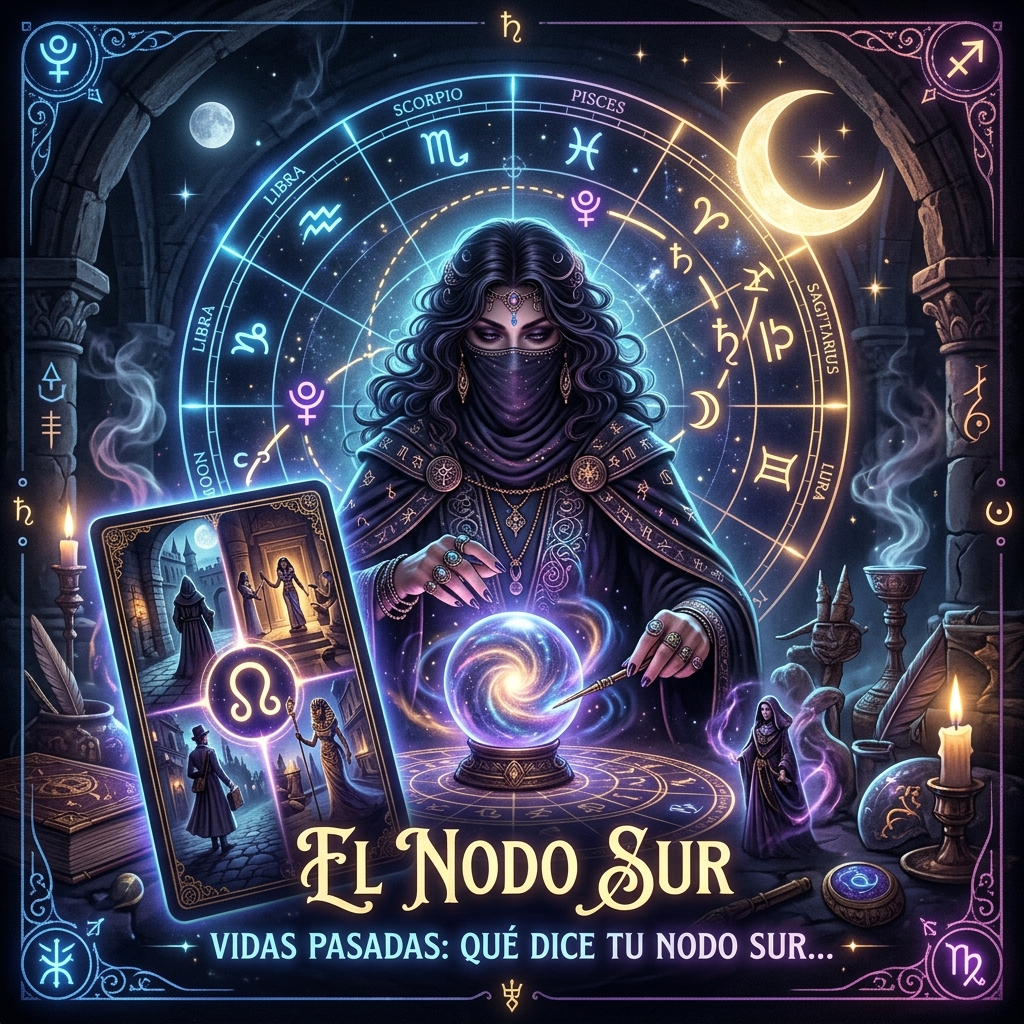 Astrología de Vidas Pasadas: Qué Dice tu Nodo Sur sobre tus Vidas Anteriores