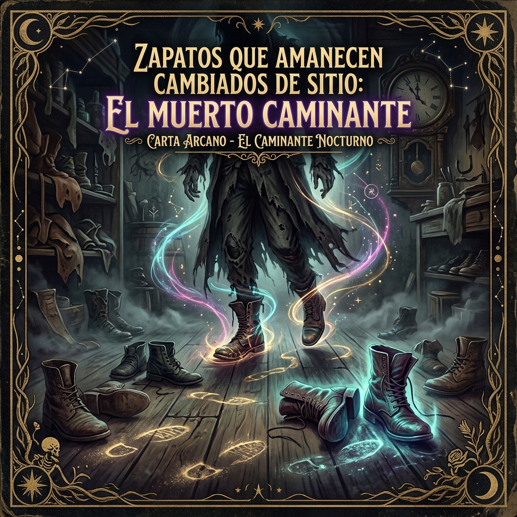 Zapatos que Amanecen Cambiados de Sitio: El Muerto Caminante
