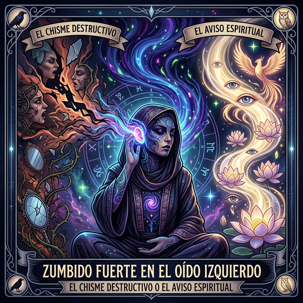 Zumbido Fuerte en el Oído Izquierdo: El Chisme Destructivo o el Aviso Espiritual