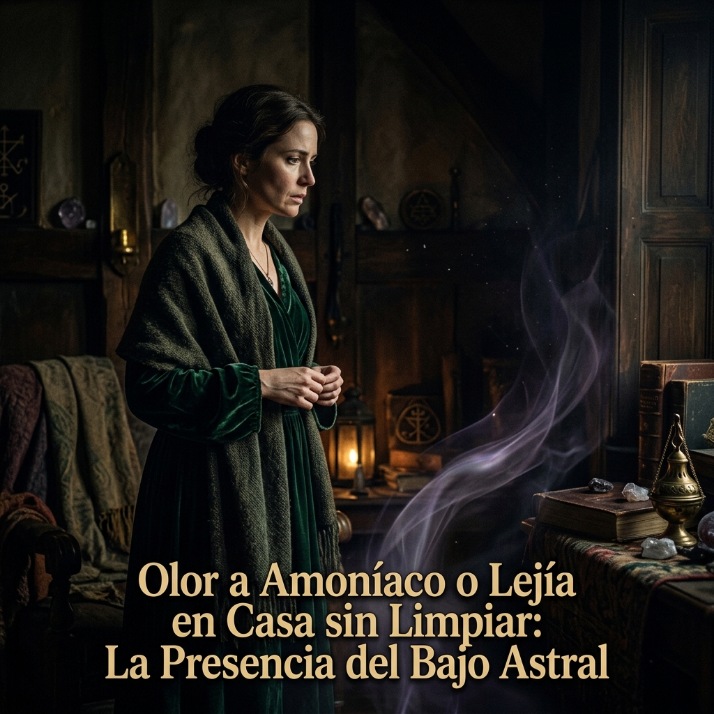 Olor a Amoníaco o Lejía en Casa sin Limpiar: La Presencia del Bajo Astral