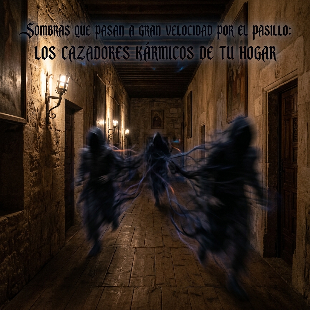 Sombras que Pasan a Gran Velocidad por el Pasillo: Los Cazadores Kármicos de tu Hogar